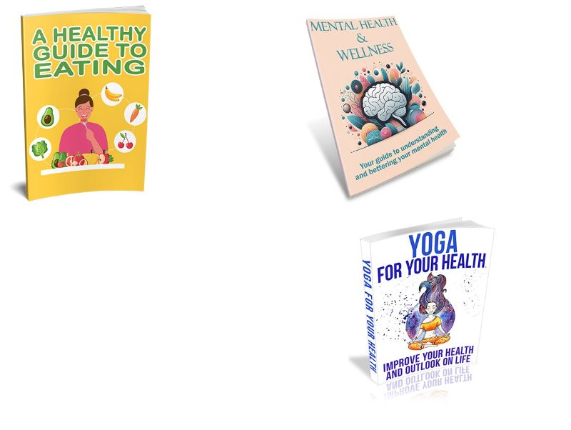 Bundle of   Healthy Guide to Eating ,  Yoga For Health and Mental Health